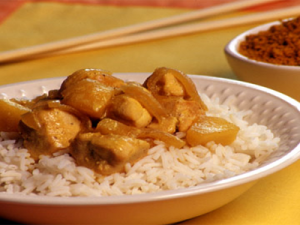 recette curry poulet