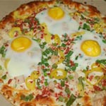 Recette facile de pizza aux œufs fait maison