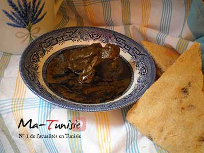 recette tunisienne mloukhiya