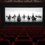 Salle de cinéma à Tunis, avant-première du documentaire sur la bataille de Bizerte
