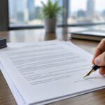 Signature d'un contrat de travail à durée indéterminée en Tunisie