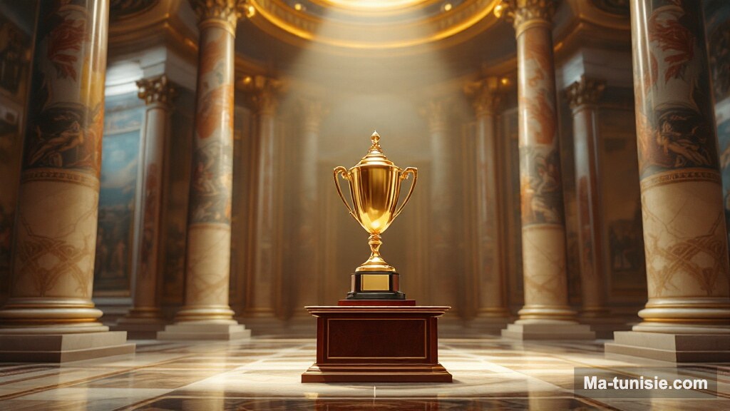 Trophée du Prix de l'excellence euro-méditerranéenne remis à Rome